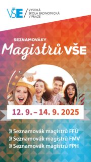 Nastupujete na některý z magisterských programů @vsecz?👋🏻🤩

Využijte této skvělé příležitosti a pojeďte s námi na Seznamováky magisterských studijních programů.✌🏻😎

Můžete se těšit na nová přátelství, nadupaný program a užitečné informace o studiu.

Více informací na seznamovaky.vse.cz 🔗

#seznamovakvse