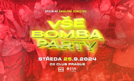 Zahajovací party semestru od ESN VSE Prague