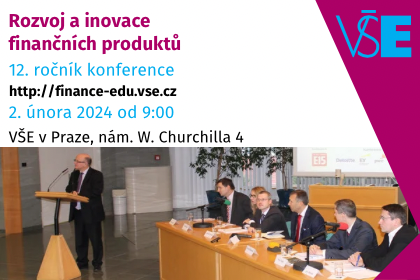 Odborná konference Rozvoj a inovace finančních produktů, 2. února 2024